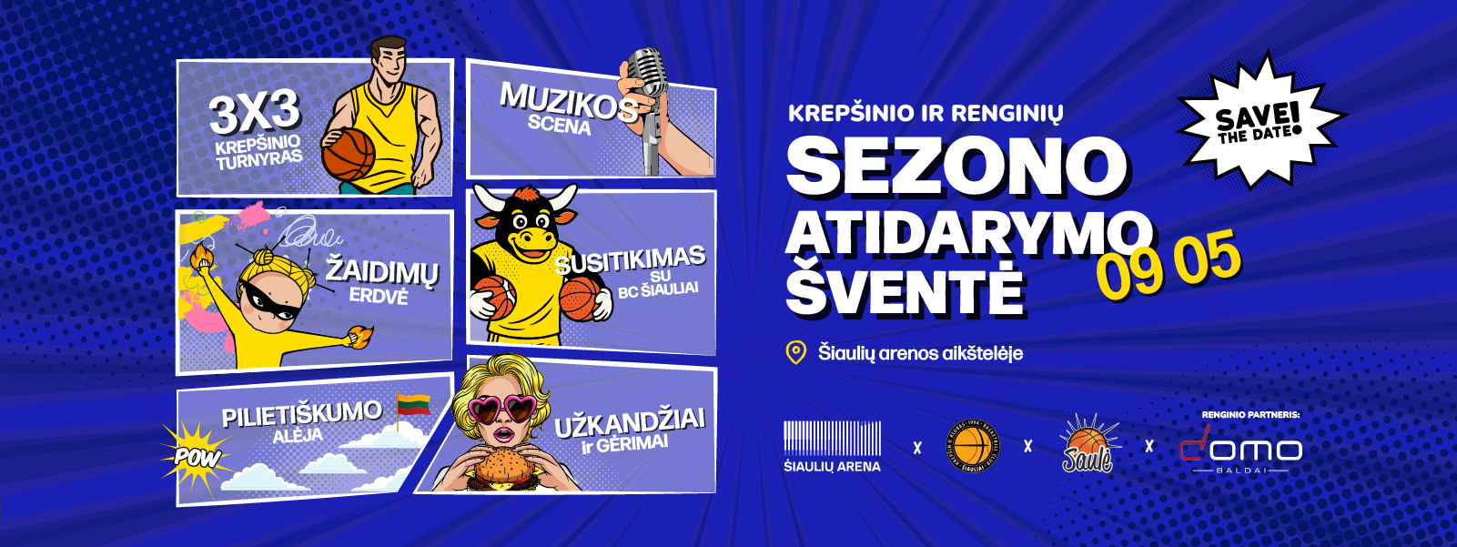 SA sezono atidarymas 2026-2027 WEB COVER-n