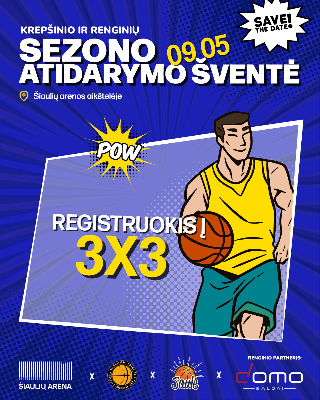 SA sezono atidarymas 2026-2027 1080x1350 3X3 registracija