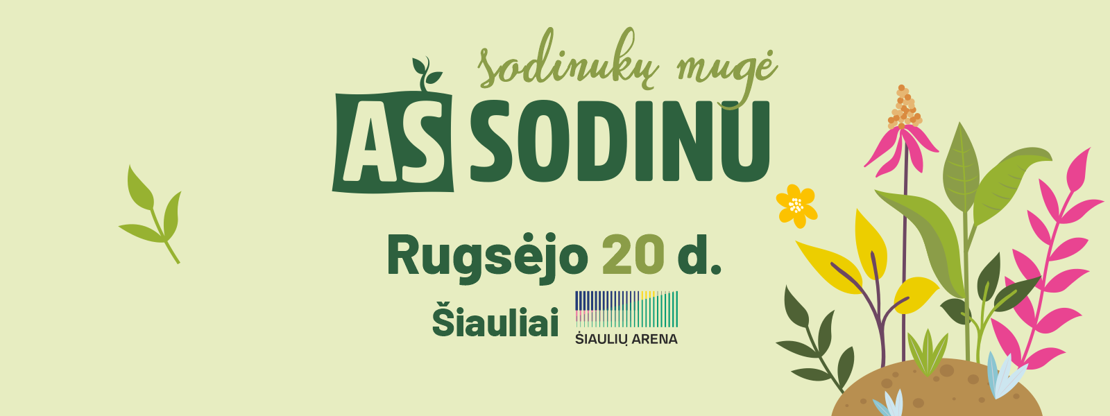 Sodinukai Šiauliai arenai 1600 x 600